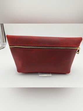 Portland Leather Makeup Bag Classic Large
